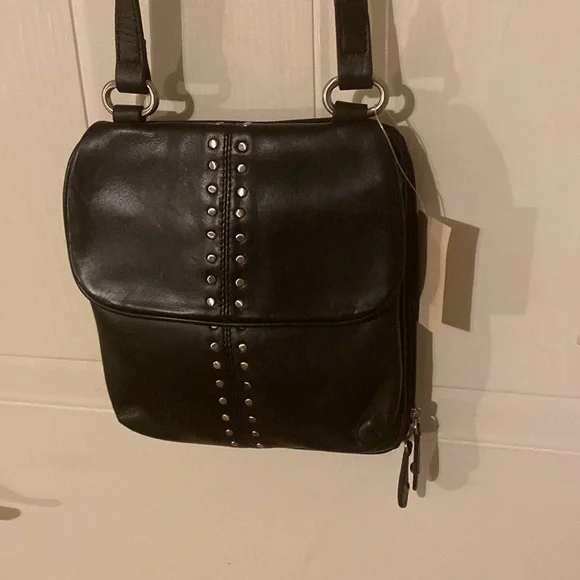 Coldwater Creek Bag black cross body purse NWT - Picture 2 of 14